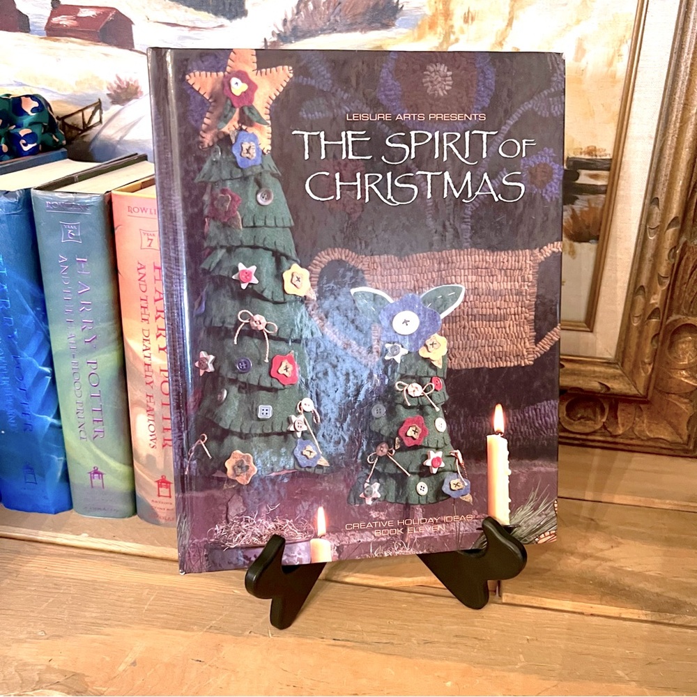 Vintage Hardcover Leisure Arts The Spirit of Christmas Books Craft and Recipes - Picture 1 of 11